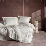 cottonbox-galena-100-saten-pamucna-postelnina-Elegante-Stripe-Ecru