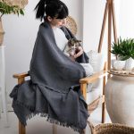 (Galena) Merlin - 100% Памучни прекривачи за тросед 170*200 - Антрацит - Image 2