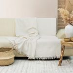 (Galena) Merlin - 100% Памучни прекривачи за тросед 170*200 - Беж - Image 3