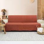 (Galena) Merlin - 100% Памучни прекривачи за тросед 170*200 - Бордо - Image 6