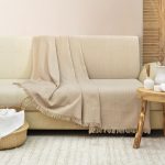 (Galena) Merlin - 100% Памучни прекривачи за тросед 170*200 - Крем - Image 4