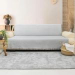 (Galena) Merlin - 100% Памучни прекривачи за тросед 170*200 - Сива - Image 5