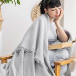 (Galena) Merlin - 100% Памучни прекривачи за тросед 170*200 - Сива - Image 3