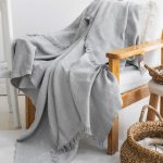 (Galena) Merlin - 100% Памучни прекривачи за тросед 170*200 - Сива - Image 2