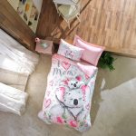 (cottonbox) Детска 100% Ranforce Памучна постелнина - Koala - Pink - Image 2