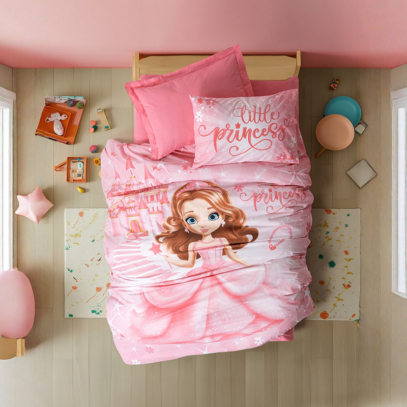 (cottonbox) Детска 100% Ranforce Памучна постелнина - Gimbiya - Pink