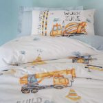 (cottonbox) Детска 100% Ranforce Памучна постелнина - Buildo - Blue - Image 2