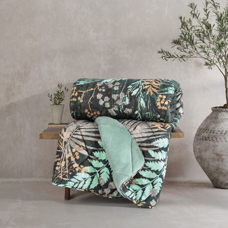 (CottonBox) Velvet јорган - Velvet - Clorasa Mint