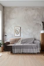 100% Памучни прекривачи за тросед 180*230 - Sophia - Anthracite