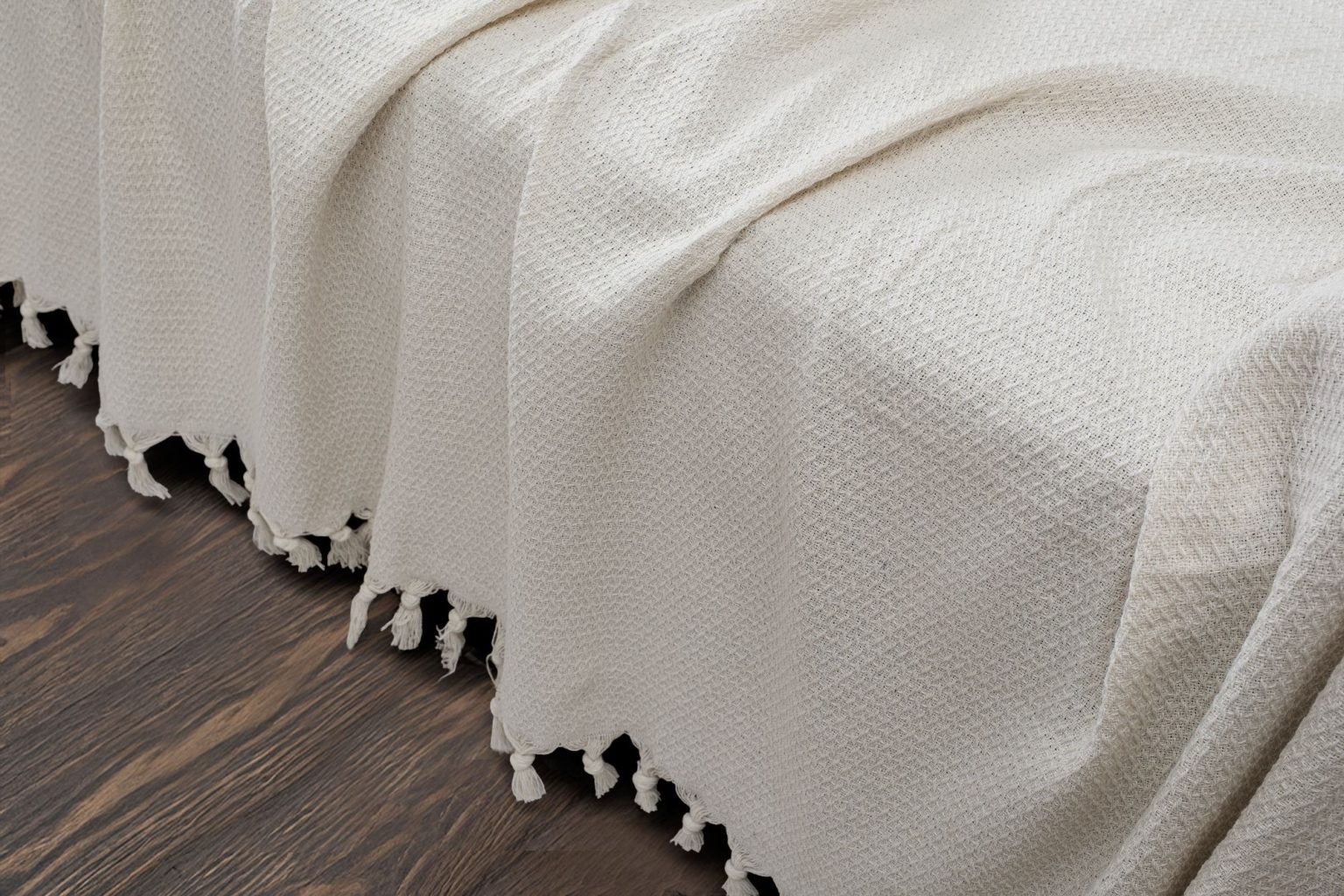 100% Памучни прекривачи за тросед 180*230 - Ayla - Ecru - Image 2