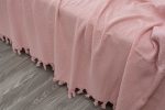 100% Памучни прекривачи за тросед 180*230 - Ayla - Pink - Image 2