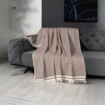 100% Памучни прекривачи за тросед 170*230 - Alinda - Brown