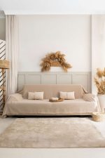 100% Памучни прекривачи за тросед 180*300 - Rio - Beige