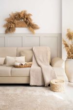 100% Памучни прекривачи за тросед 180*300 - Rio - Beige - Image 3