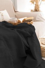 100% Памучни прекривачи за тросед 180*300 - Rio - Fume - Image 3