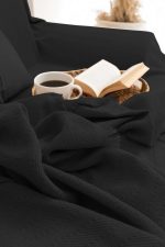 100% Памучни прекривачи за тросед 180*300 - Rio - Fume - Image 4