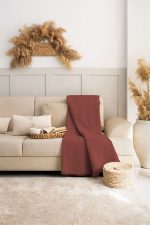 100% Памучни прекривачи за тросед 180*300 - Rio - Tile Red - Image 5