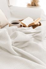 100% Памучни прекривачи за тросед 180*300 - Rio - Cream - Image 4
