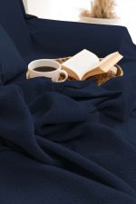 100% Памучни прекривачи за тросед 180*300 - Rio - Dark Blue - Image 7