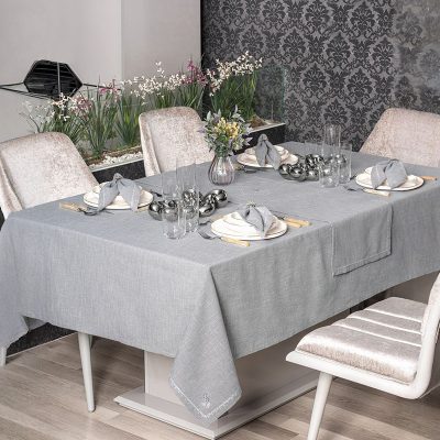 Сет чаршав / ранер и подметачи - Pera - Grey