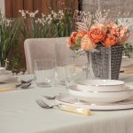 Чаршав за маса - Plain 220 - Cream - Image 2