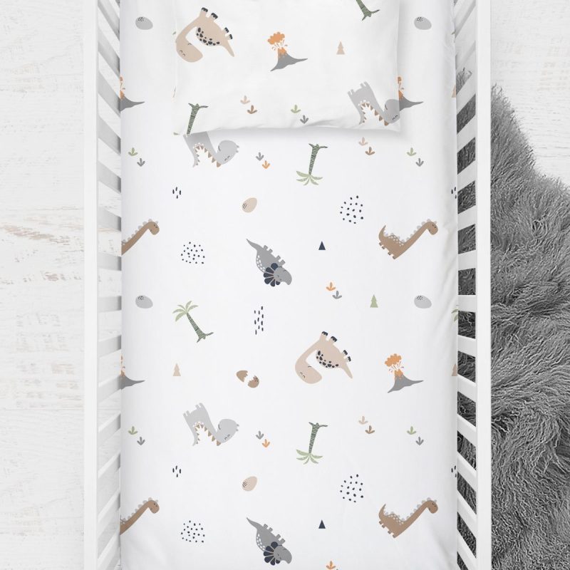 Dinozor – Ranforce сет чаршав и перница за бебиња