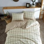 Kare - Cream – Дупла постелнина Ranforce