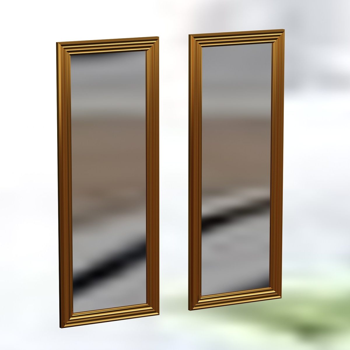 Candy - Gold – Комплет огледала (2 парчиња) - Image 4