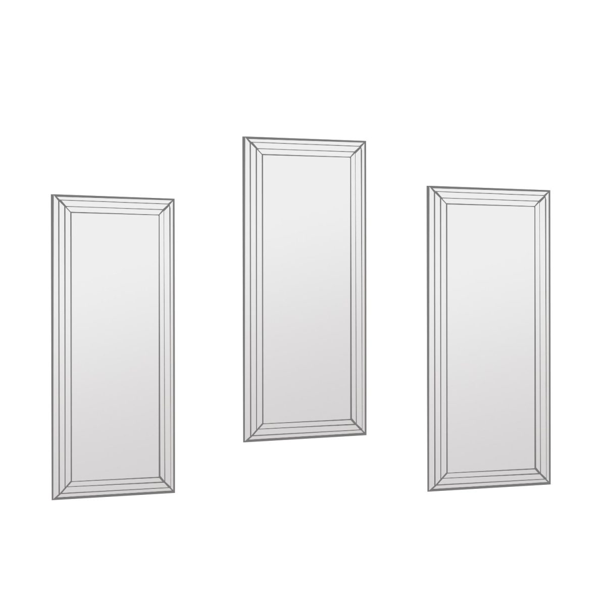 Mini Neom - Transparent – Комплет за украсни огледала (3 парчиња) - Image 7