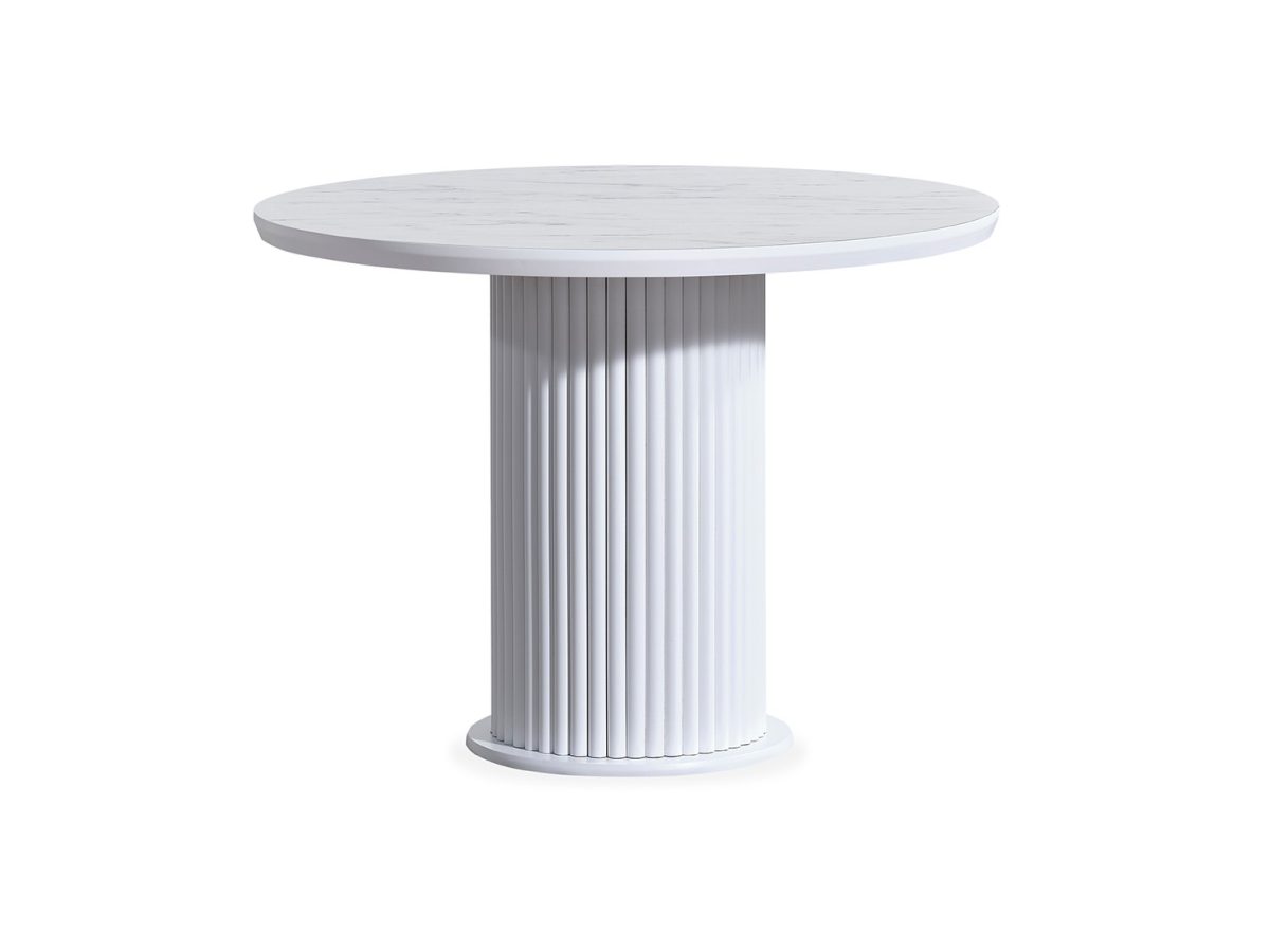 Aqua - White – Трпезариска маса - Image 3