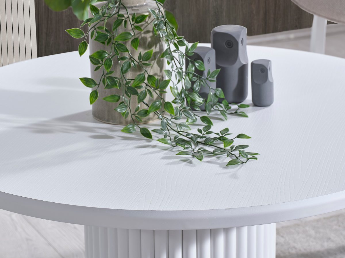 Silva - White – Трпезариска маса - Image 3