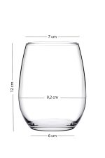 Astoria 570 - Transparent – Стаклен комплет (4 парчиња) - Image 4