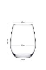 Astoria 350 - Transparent – Стаклен комплет (4 парчиња) - Image 4