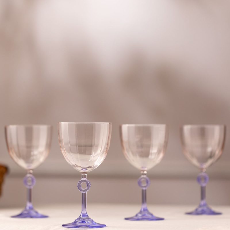 Elite 270 - Purple – Стаклен комплет (4 парчиња)