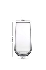 New Iconic 470 - Amber – Стаклен комплет (4 парчиња) - Image 2