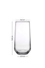 New Iconic 470 - Fume – Стаклен комплет (4 парчиња) - Image 2