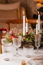 Splendid 240 - Gold, Transparent – Стаклен комплет (4 парчиња) - Image 4