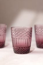 Vega 300 - Burgundy – Стаклен комплет (4 парчиња) - Image 2