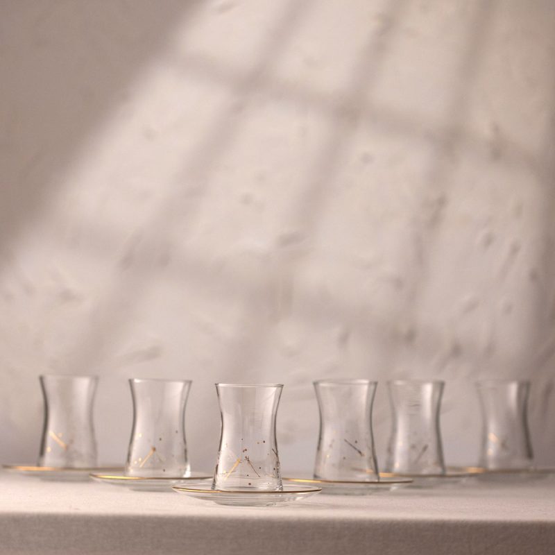 Dragonfly – Комплет чаши за чај (12 парчиња)