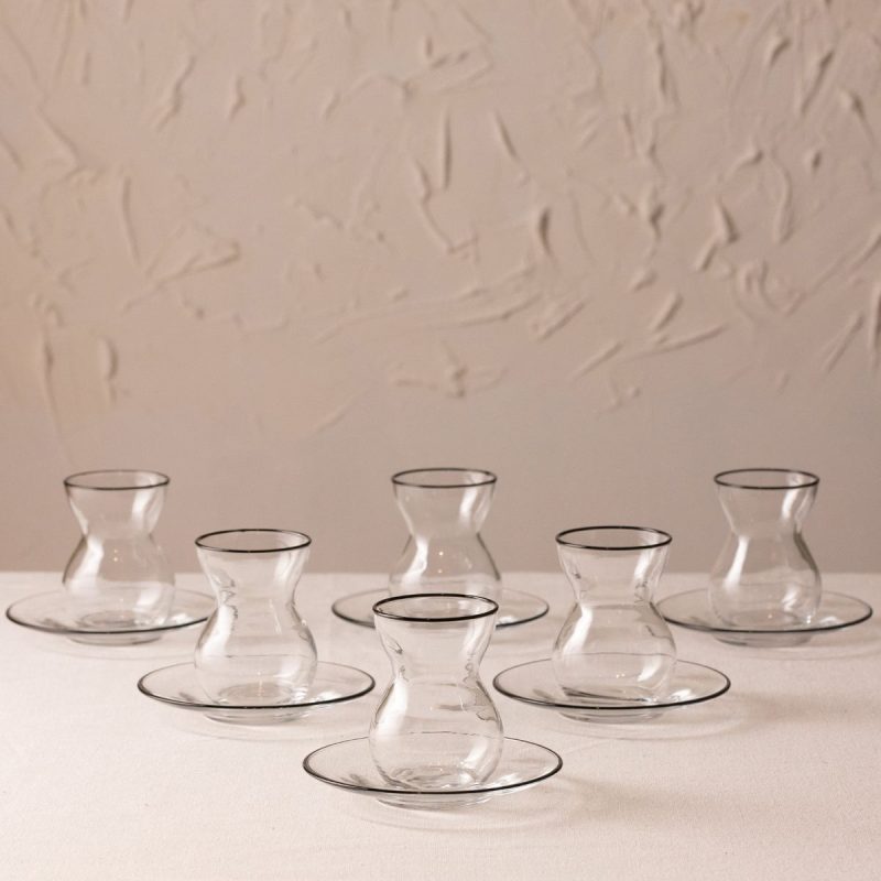 Pure – Комплет чаши за чај (12 парчиња)