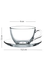 Pure – Комплет шолји за чај (4 парчиња) - Image 4