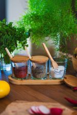 Marsala Bambu – Комплет за тегли за зачини (3 парчиња)