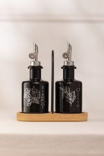 Marbella Bambu - Black – Комплет за дозер за масло (2 парчиња)