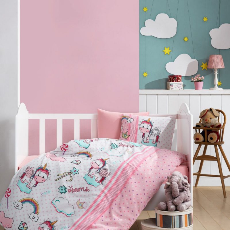 Unicorn v2 - Pink – Бебешка постелнина