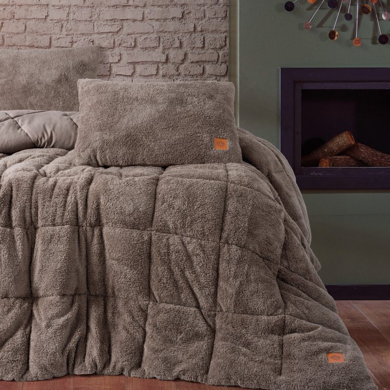 Pelus - Beige – Сет двојни јоргани и перници