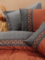 Tamaya - Tile Red – Дупла постелнина Ranforce - Image 2