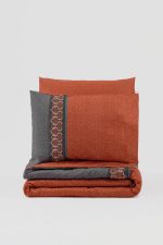 Tamaya - Tile Red – Дупла постелнина Ranforce - Image 3