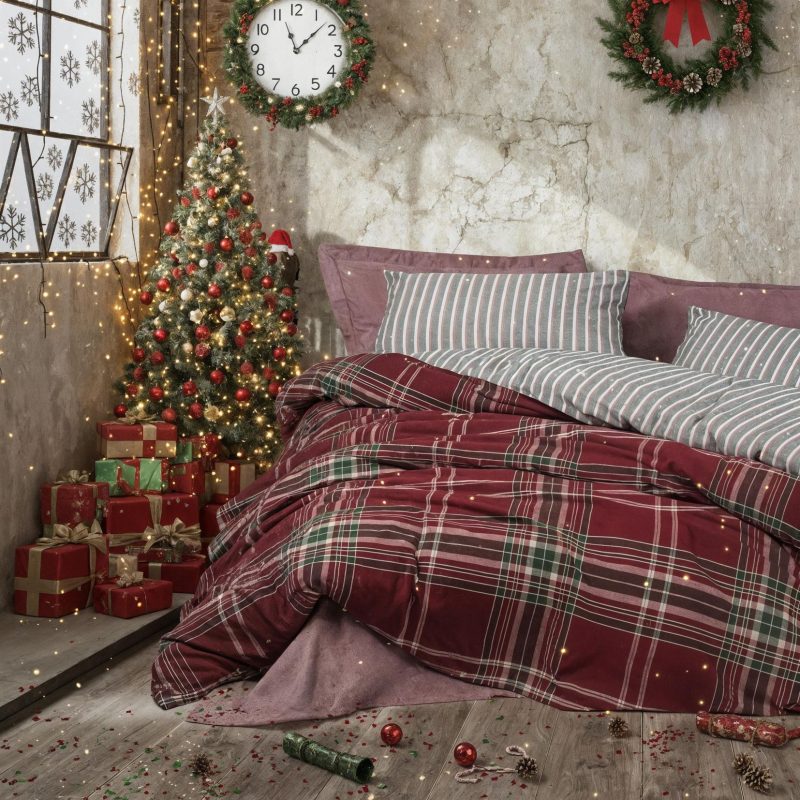 Pledd - Claret Red – Дупла постелнина