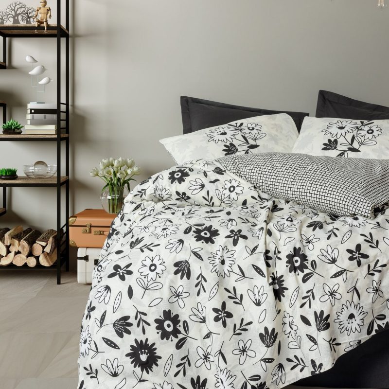 Meresa - Black – Дупла постелнина Ranforce