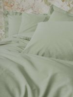 Plain - Sage – Единечна постелнина - Image 2